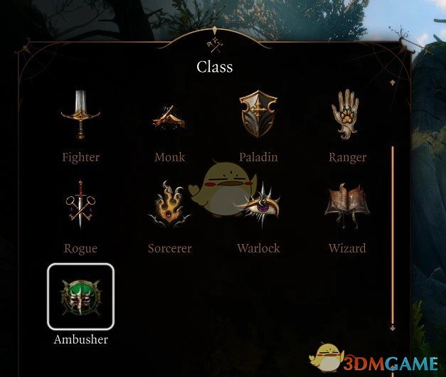 《博德之门3》伏击者-自制职业MOD