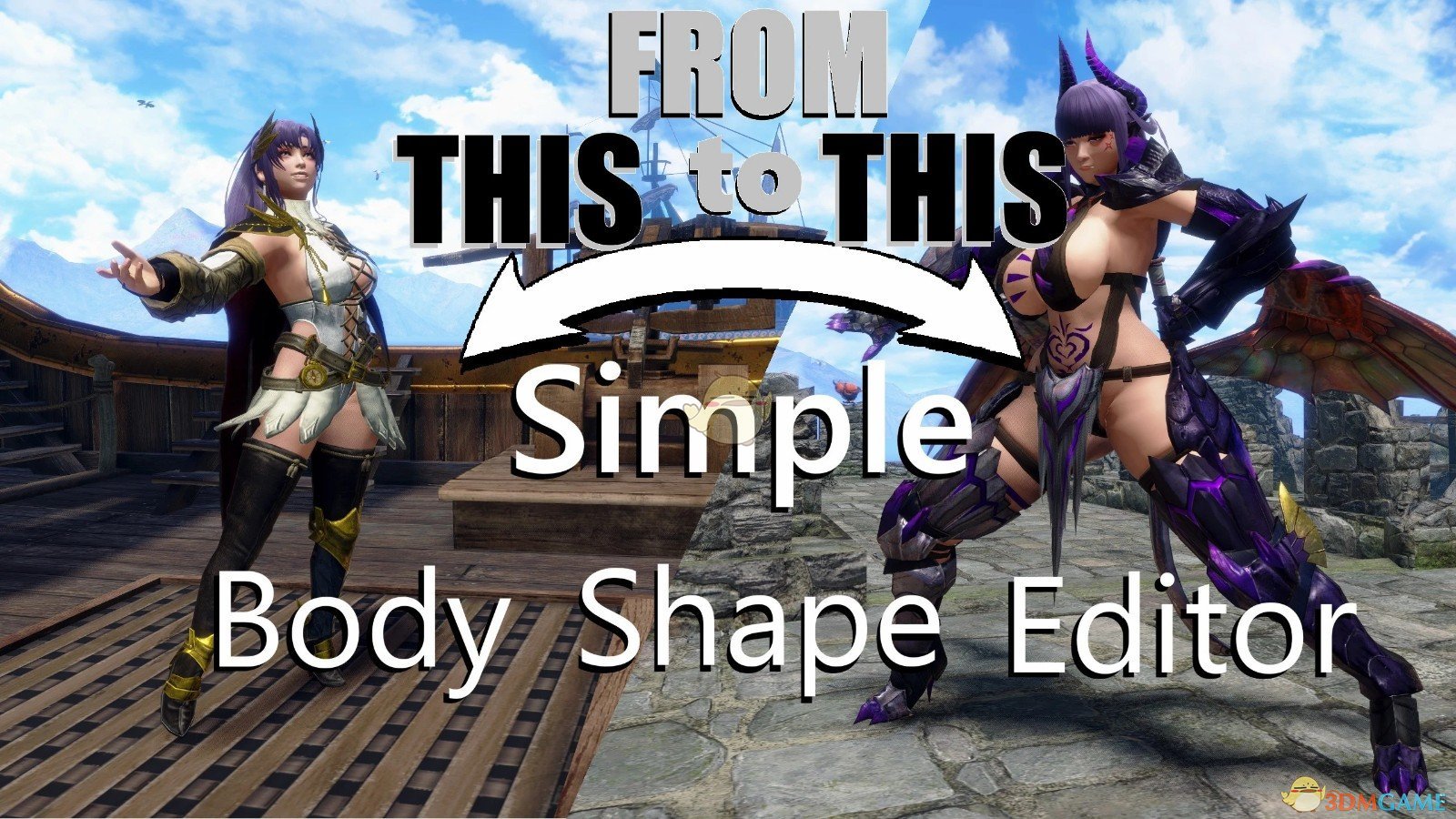 《怪物猎人：崛起》简单体形编辑器（Simple Body Shape Editor）MOD