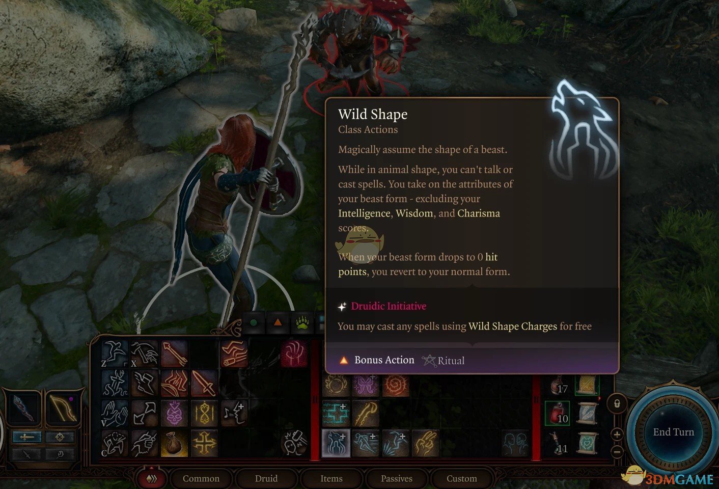 《博德之门3》德鲁伊生命质量MOD