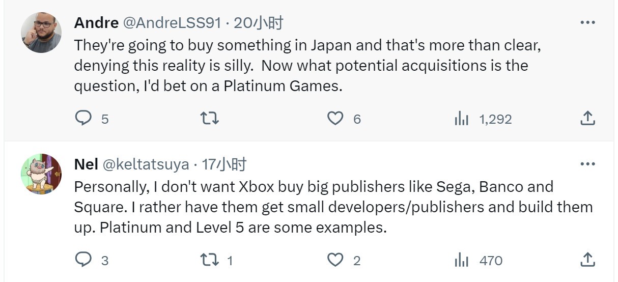 Spencer暗示Xbox未来将收购日本工作室