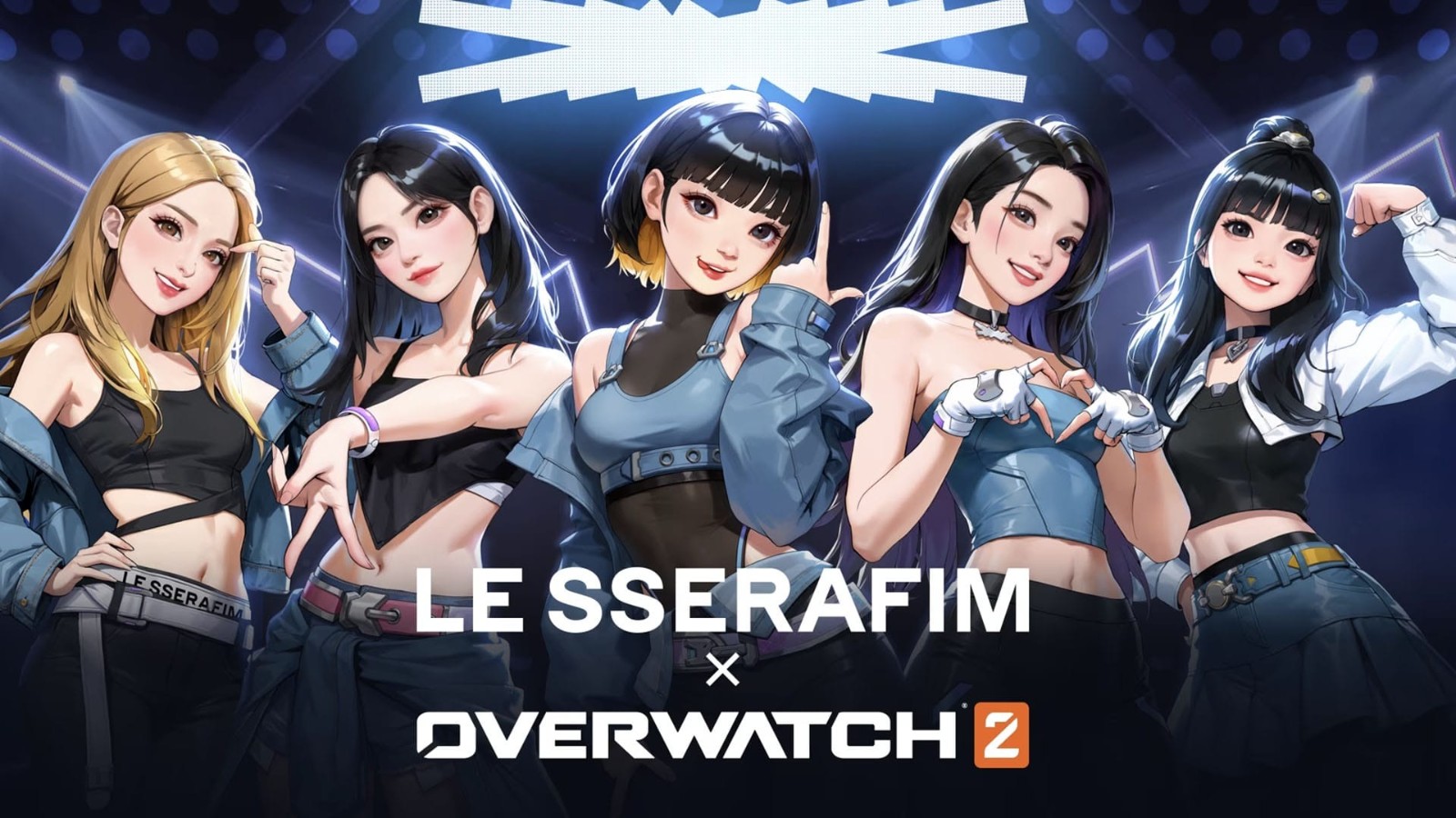 《守望先锋2》宣布与韩国流行女团Le Sserafim联动