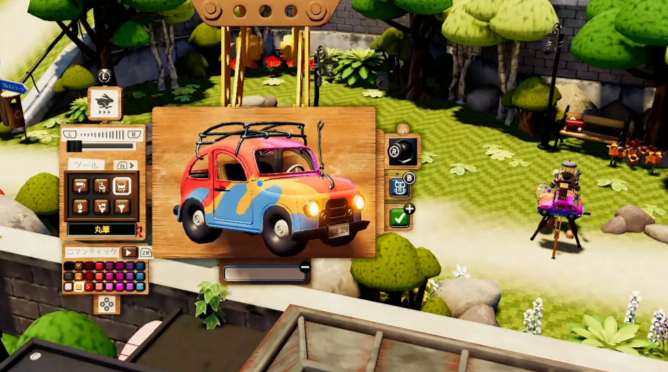 特别好评《饥饿派画家2》Switch发售 绘画模拟游戏