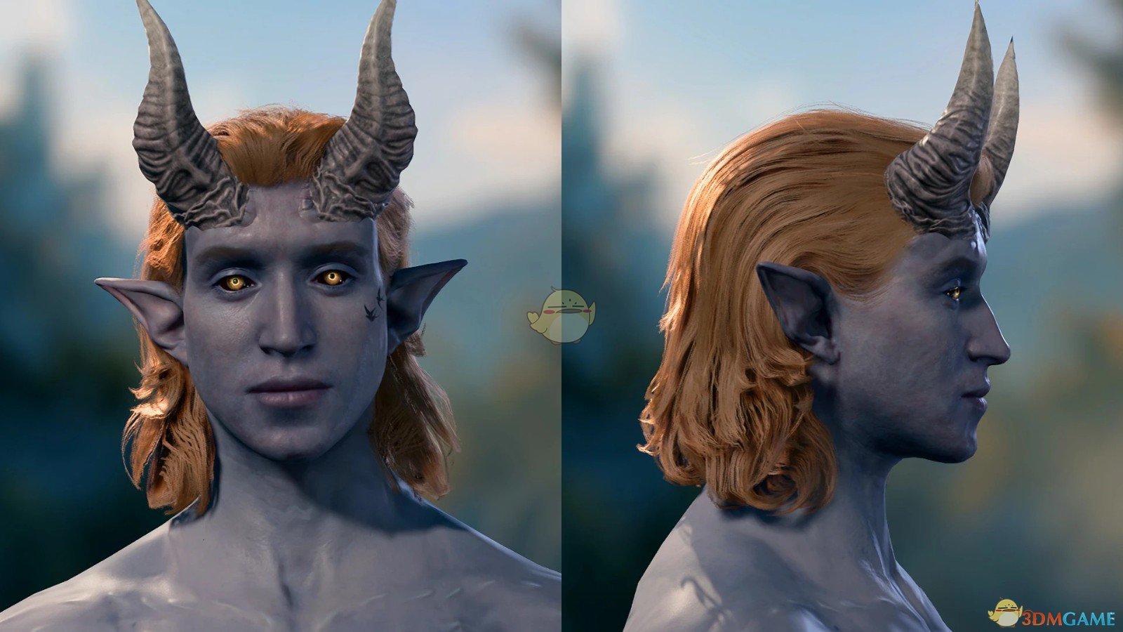 《博德之门3》微调男性蒂夫林头部MOD