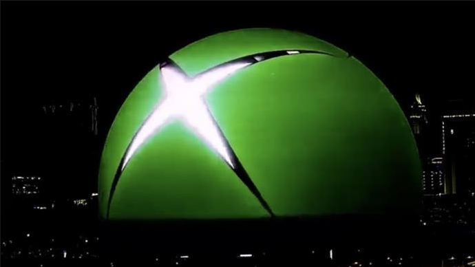 微软重金广告：Xbox标志占领拉斯维加斯球形屏幕