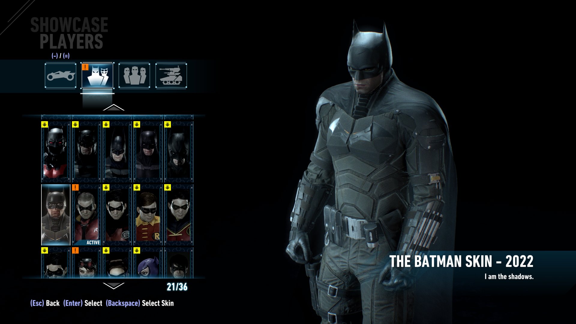 Epic商城中的《蝙蝠侠：阿卡姆骑士》曾短暂上架新电影战服皮肤