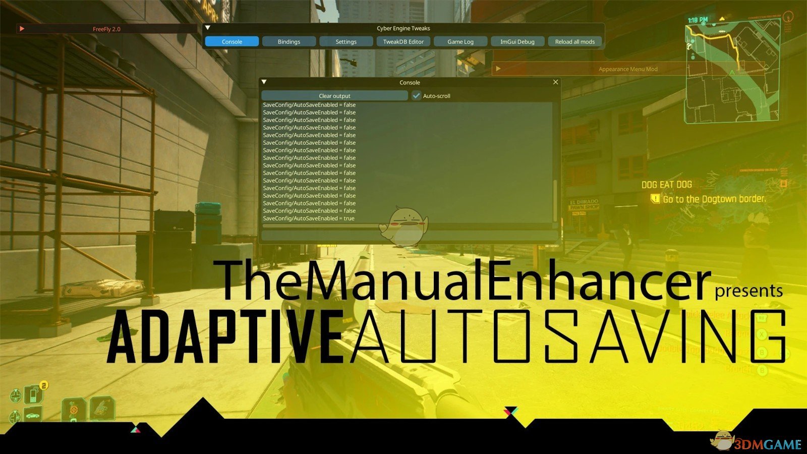 《赛博朋克2077》自适应自动保存MOD