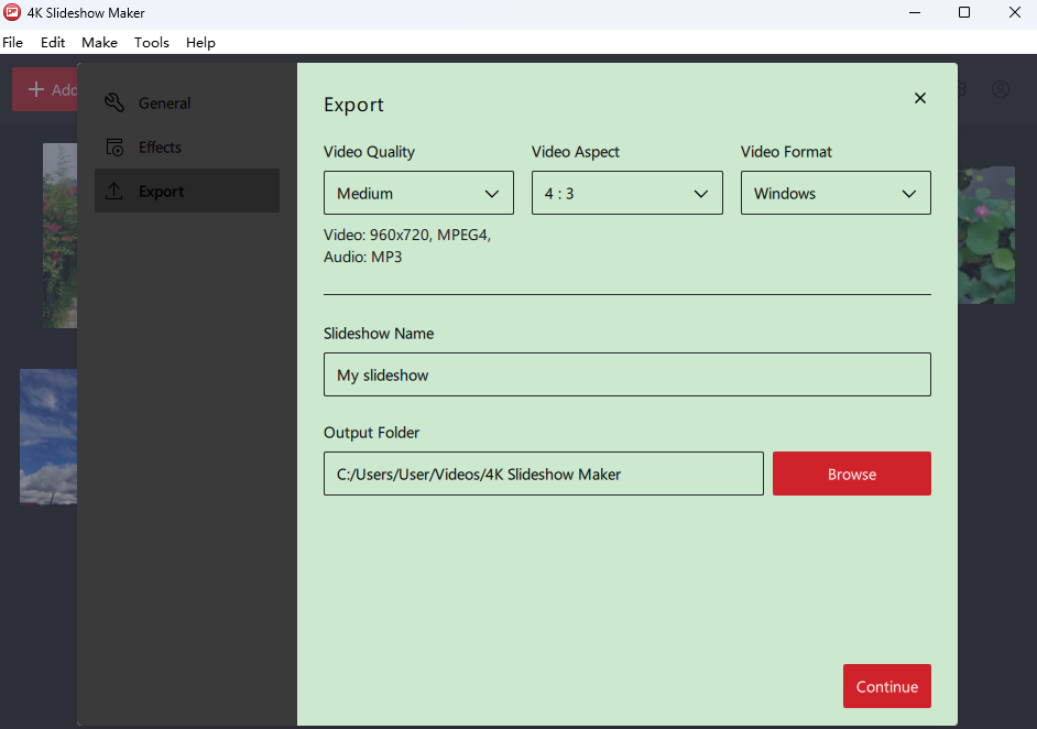 4K Slideshow Maker64位2.0.1.1055