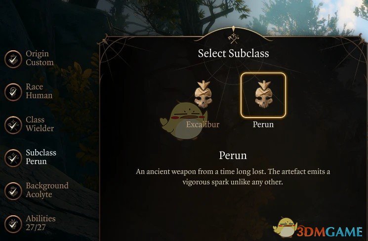 《博德之门3》新职业-持用者(测试版)MOD