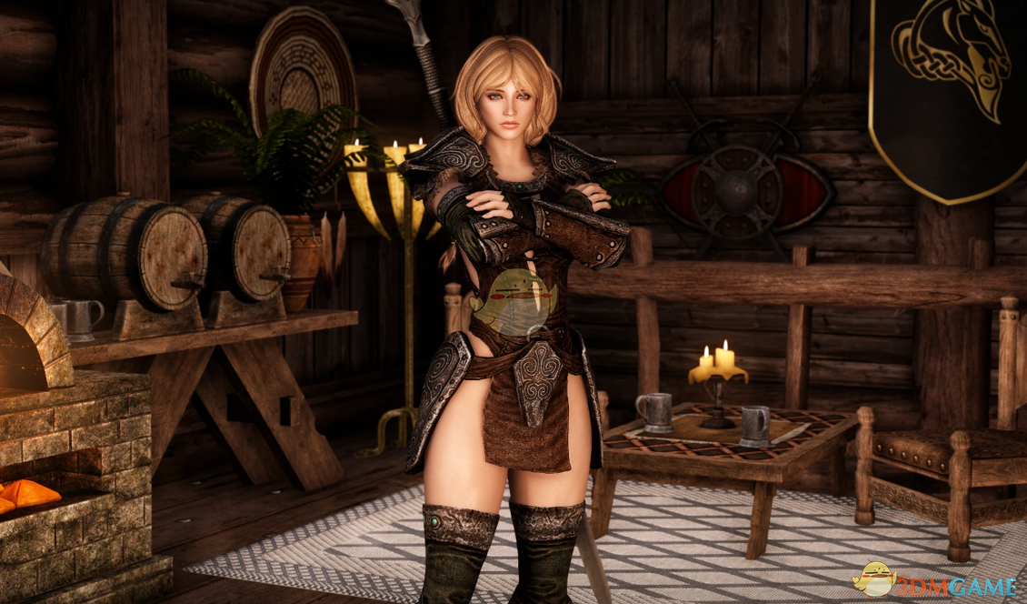 《上古卷轴5：天际重制版》Freyda比基尼服装CBBE MOD