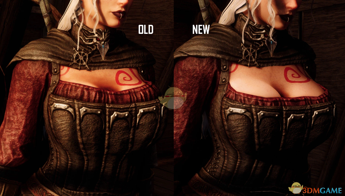 《上古卷轴5：天际重制版》更饱满的吸血鬼长袍MOD