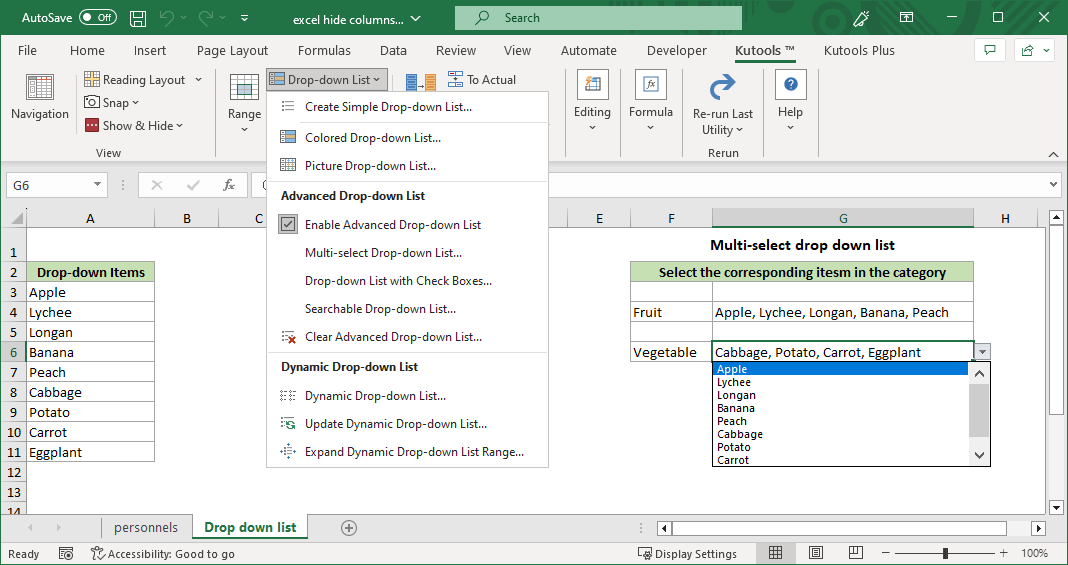 Kutools For Excel 23.00