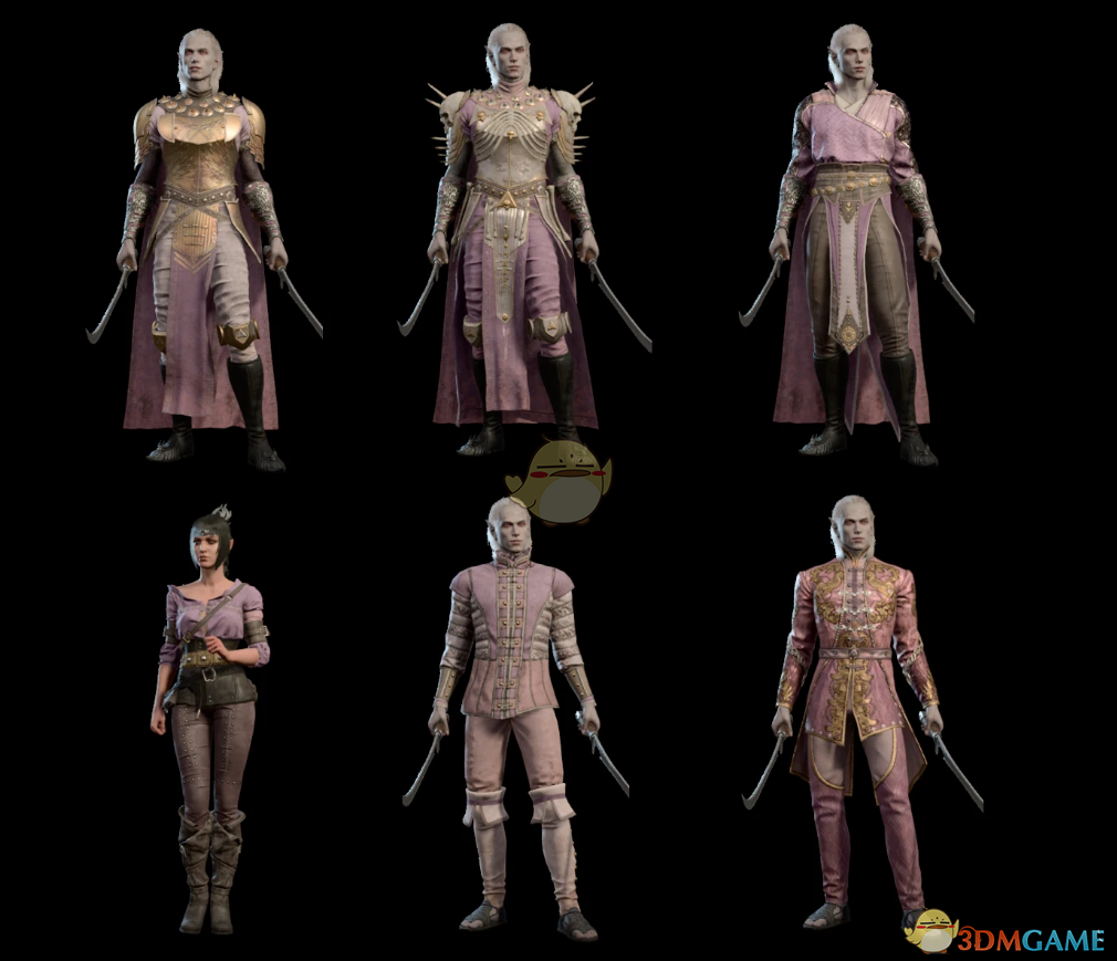 《博德之门3》粉彩的染料合集MOD