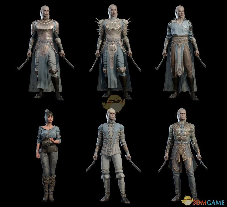 《博德之门3》蓝色粉彩染料MOD