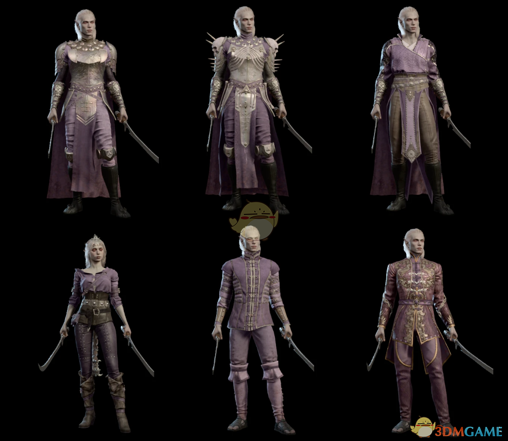 《博德之门3》粉彩染料大合集MOD