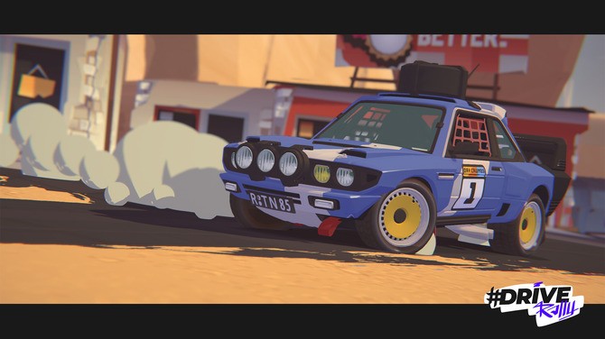 《#DRIVE Rally》Steam页面上线 卡通渲染风赛车新游