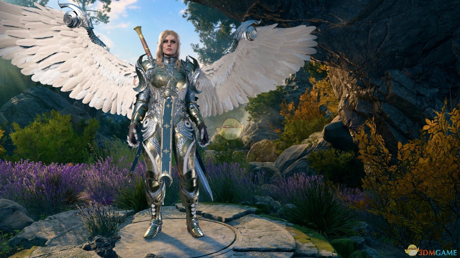 《博德之门3》不是艾林-新的人物和重新上色的盔甲MOD