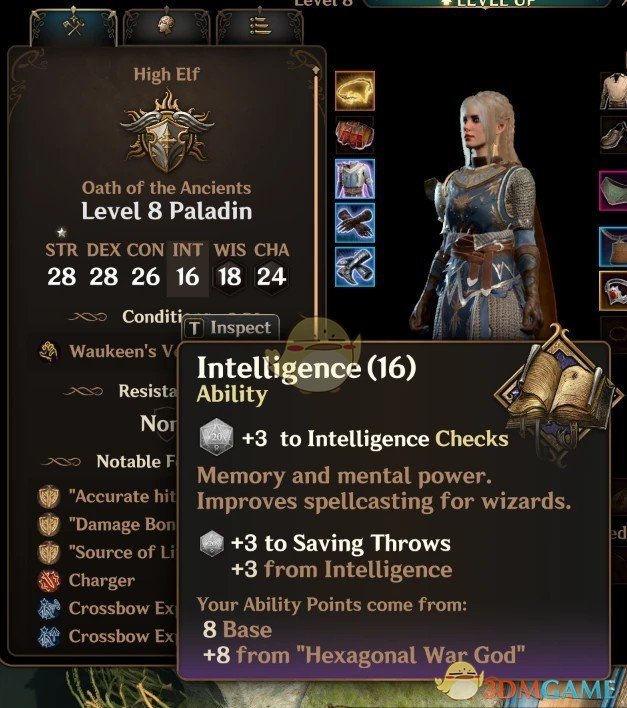 《博德之门3》六边形战神MOD