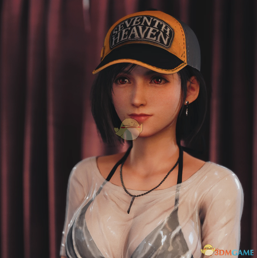 《最终幻想7：重制版》戴鸭舌帽的短发救生员蒂法MOD