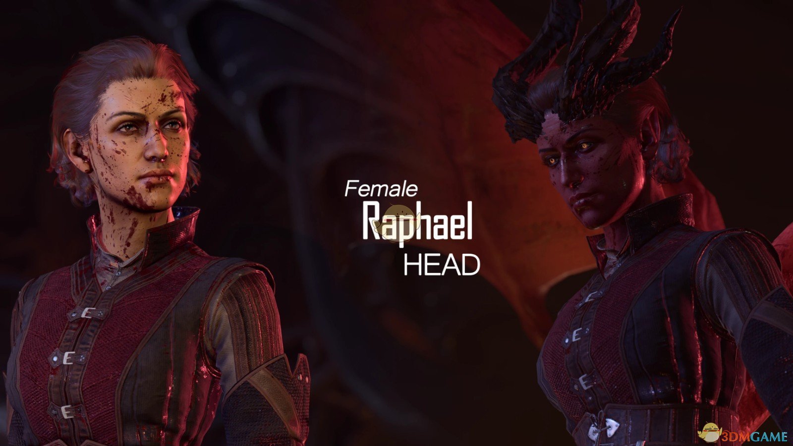 《博德之门3》拉斐尔女性头像预设MOD