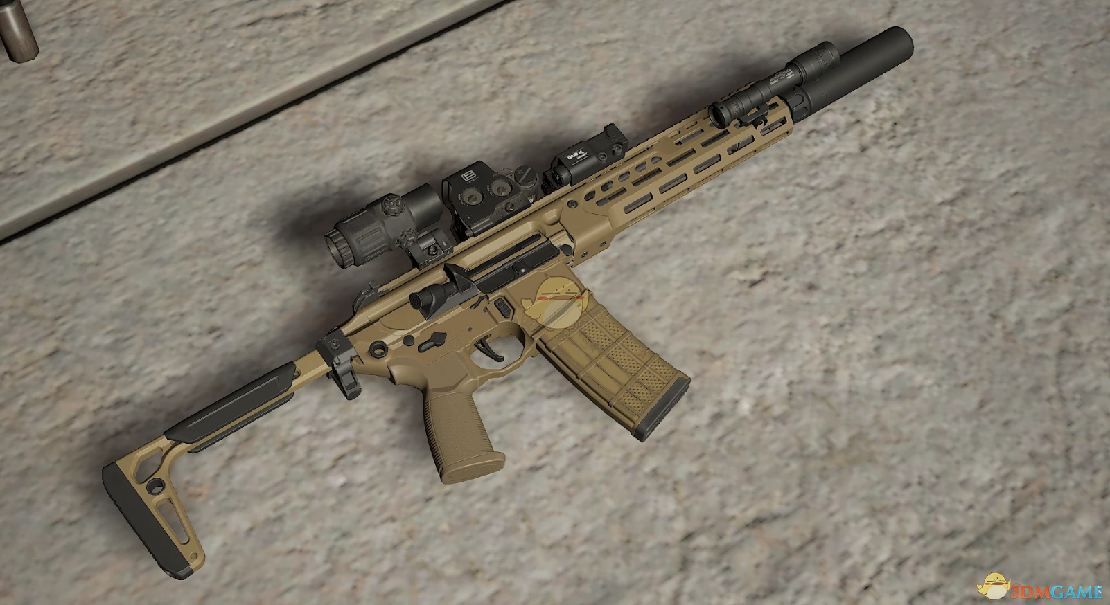 《地面部队》西格绍尔Spear LT 11.5步枪搭配L5AWM黑色弹匣MOD