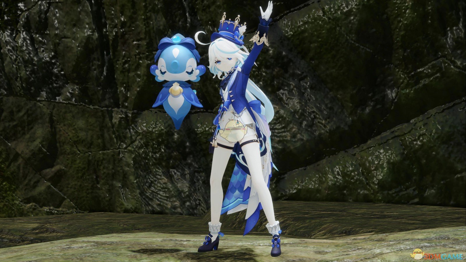 《怪物猎人：崛起》茶色金龟子原神芙宁娜的海马外观MOD