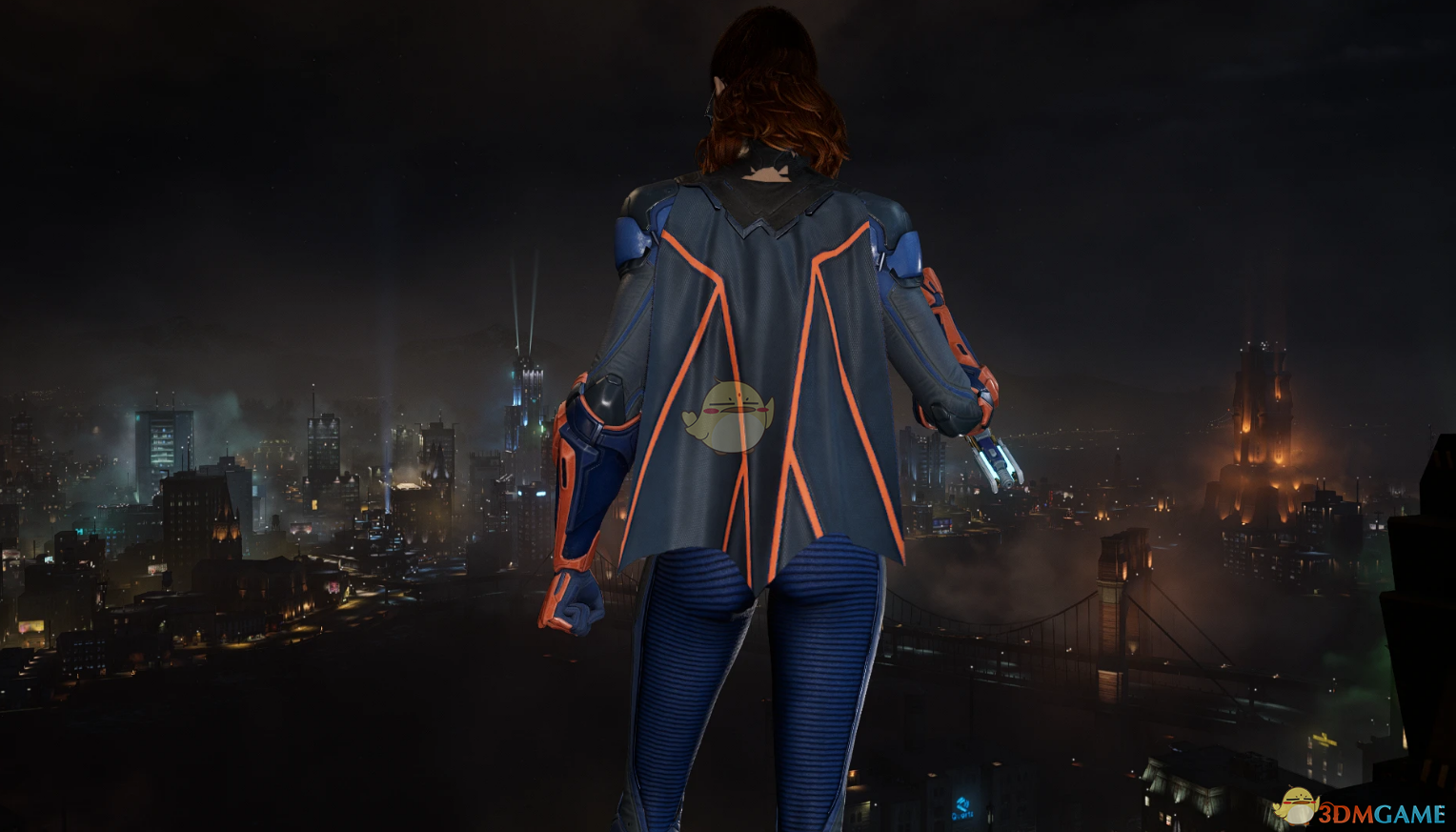 《哥谭骑士》蝙蝠女的短斗篷永恒服装MOD