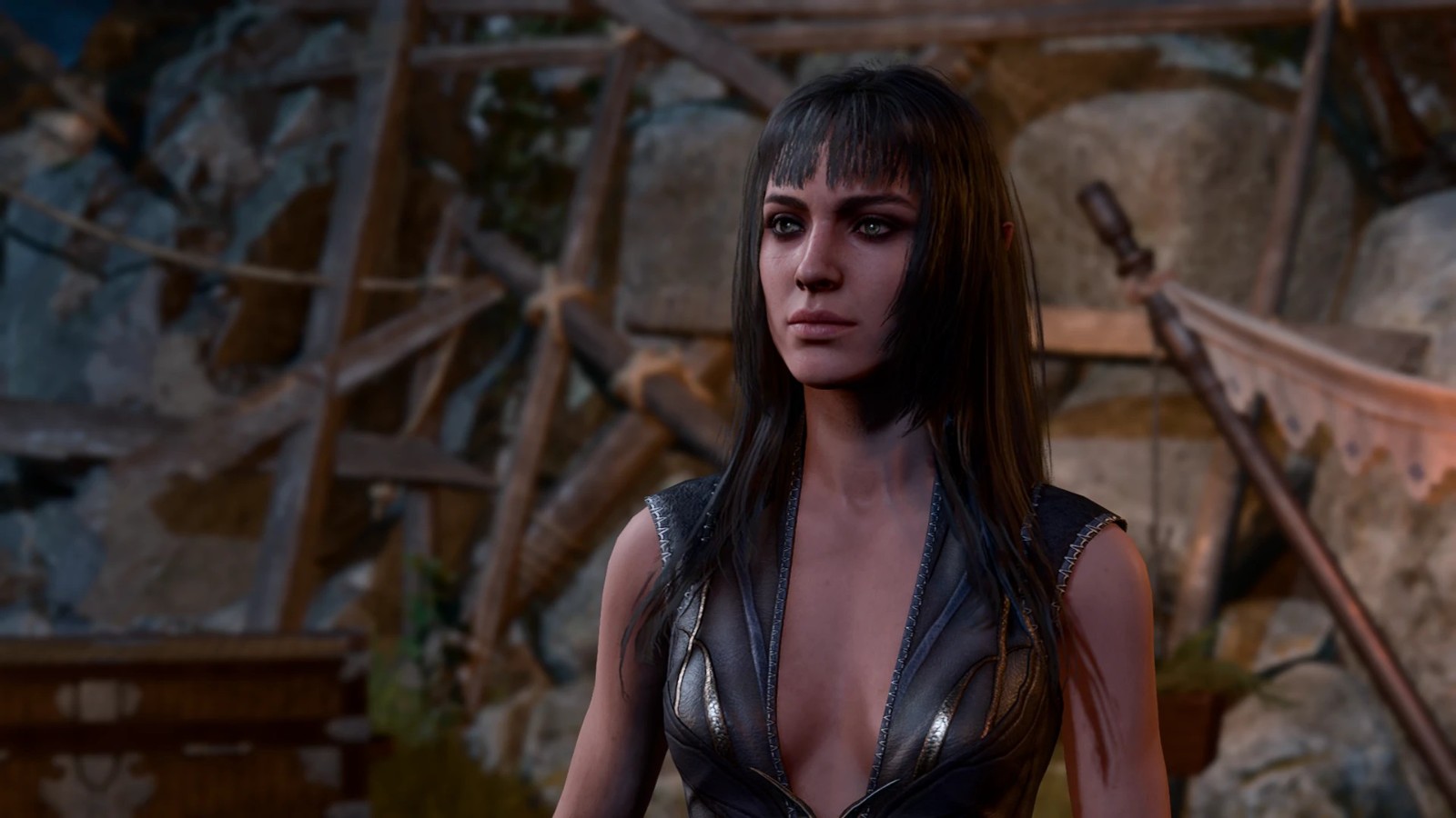 《博德之门3》影心的披肩长发发型MOD