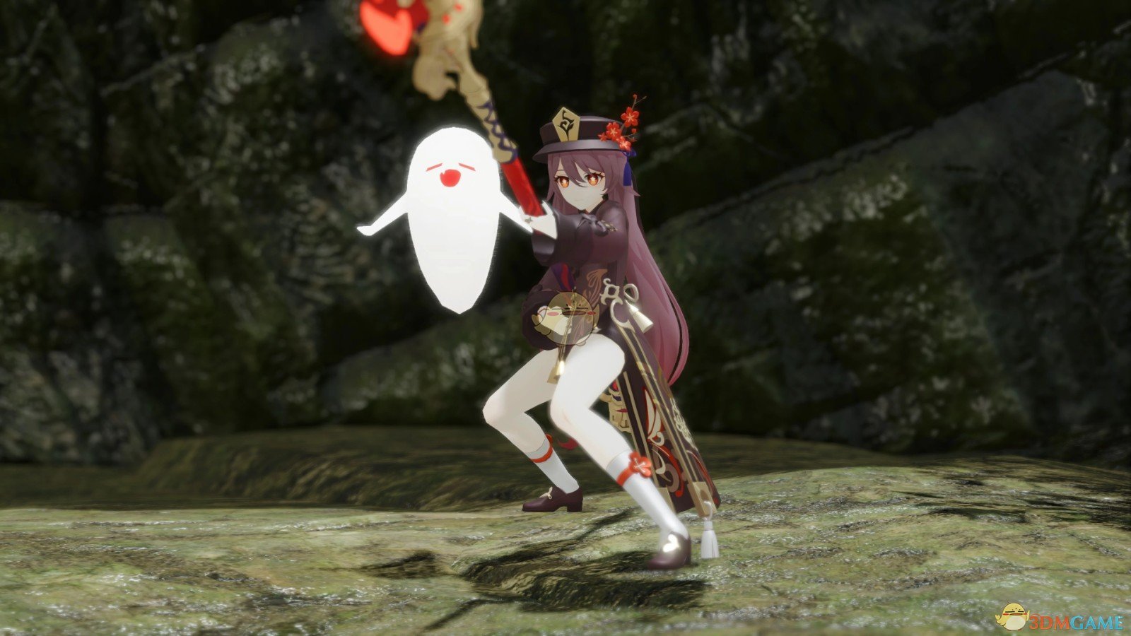 《怪物猎人：崛起》原神胡桃外观和武器外观MOD