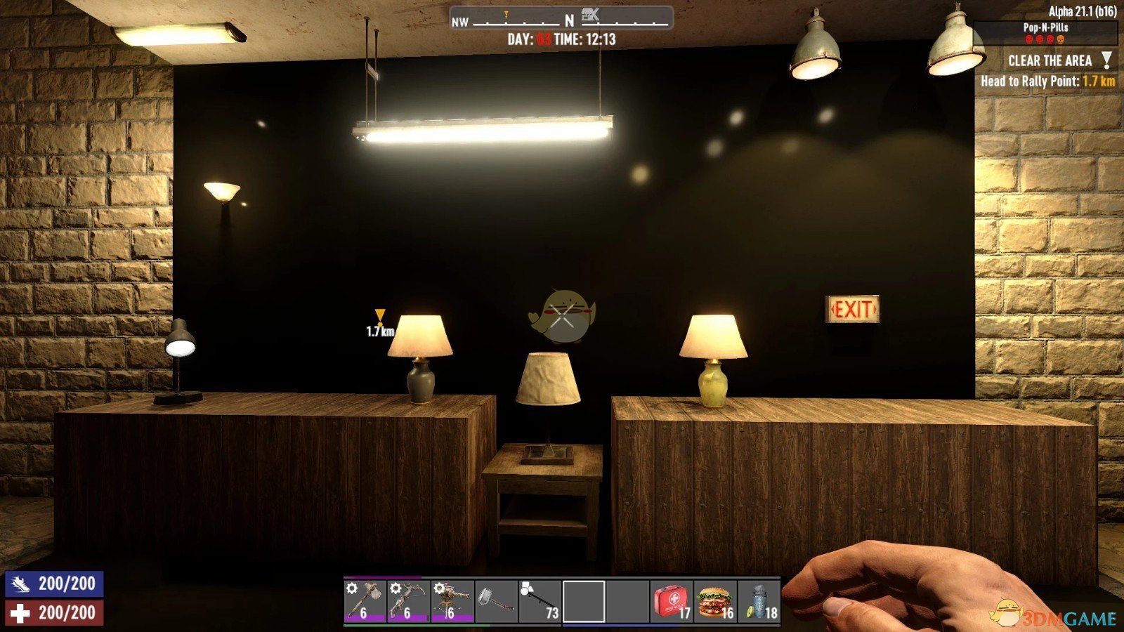 《七日杀》FPS无需电源指示灯A21MOD