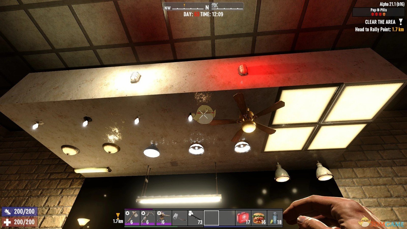 《七日杀》FPS无需电源指示灯A21MOD