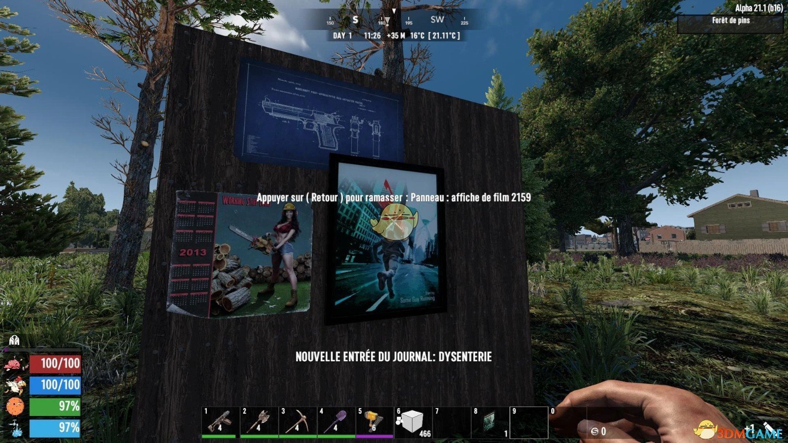 《七日杀》Duriel的可挑选的装饰品A21MOD