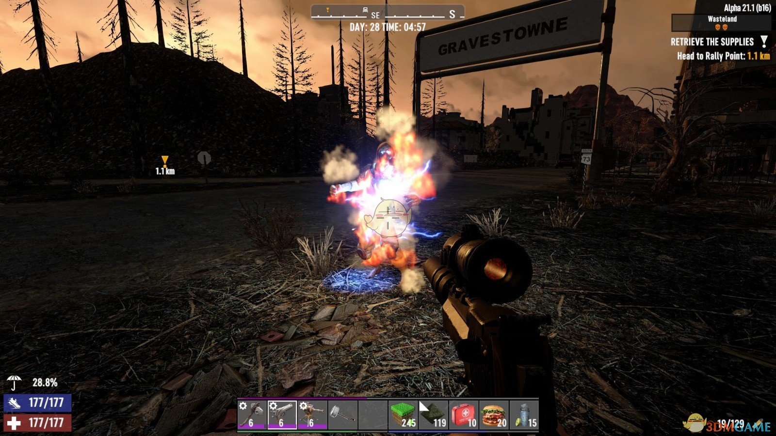 《七日杀》FPS改进的修改器A21MOD