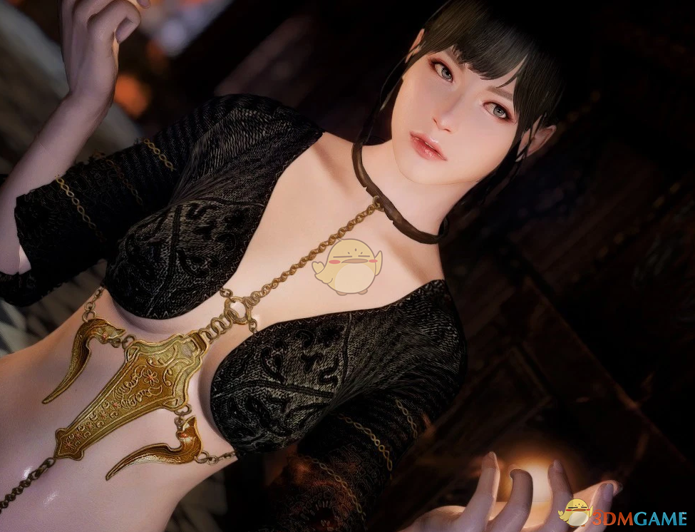 《上古卷轴5：天际重制版》炽焰法师女随从丽莎MOD