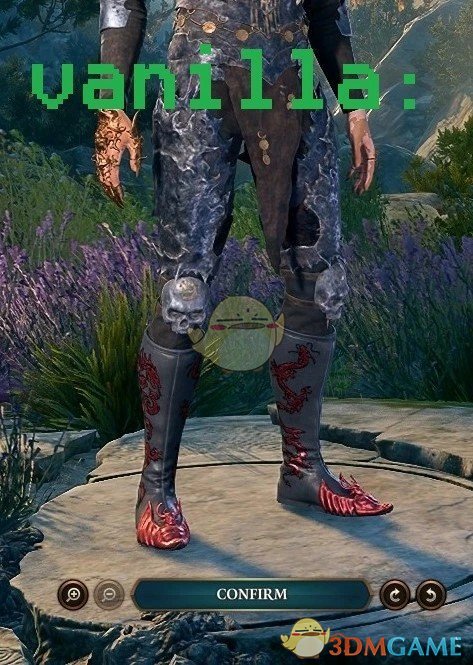 《博德之门3》不那么难看的靴子(Gortash靴子替代品)MOD