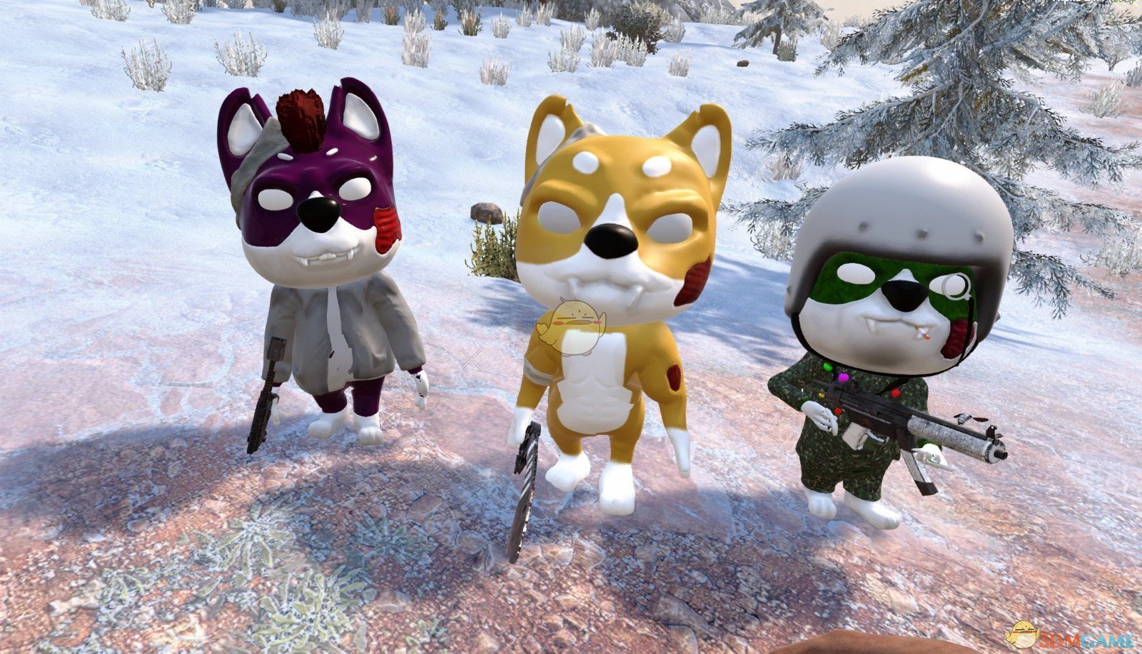 《七日杀》ZMSS Zinu僵尸狗包A21MOD