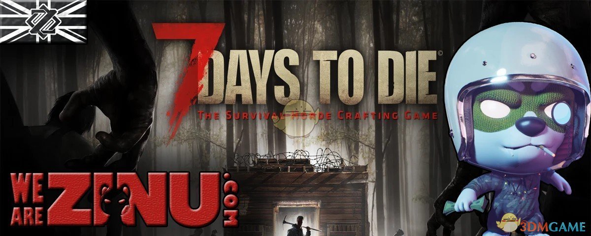 《七日杀》ZMSS Zinu僵尸狗包A21MOD