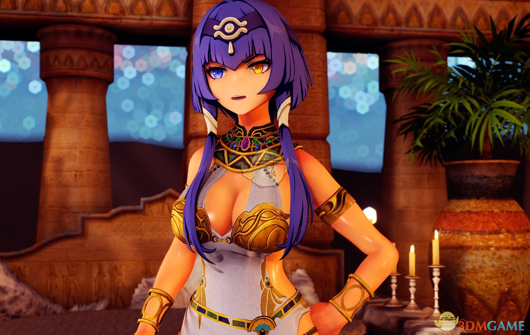 《上古卷轴5：天际重制版》原神女随从坎迪斯MOD