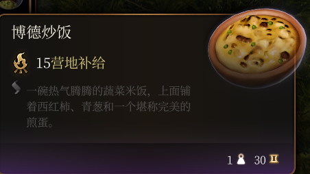 《博德之门3》博德炒饭介绍