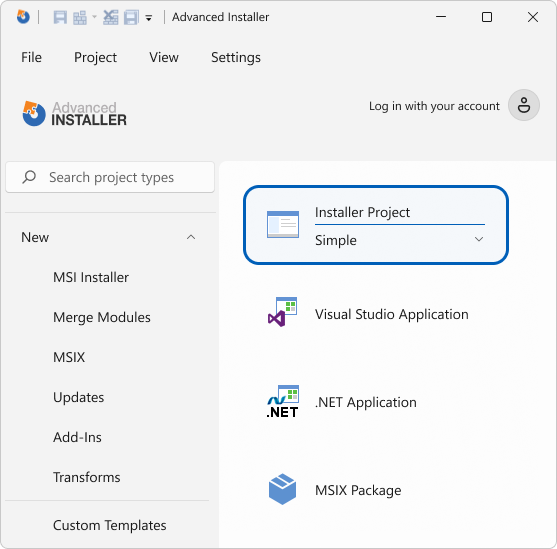 Advanced Installer 21.0.1