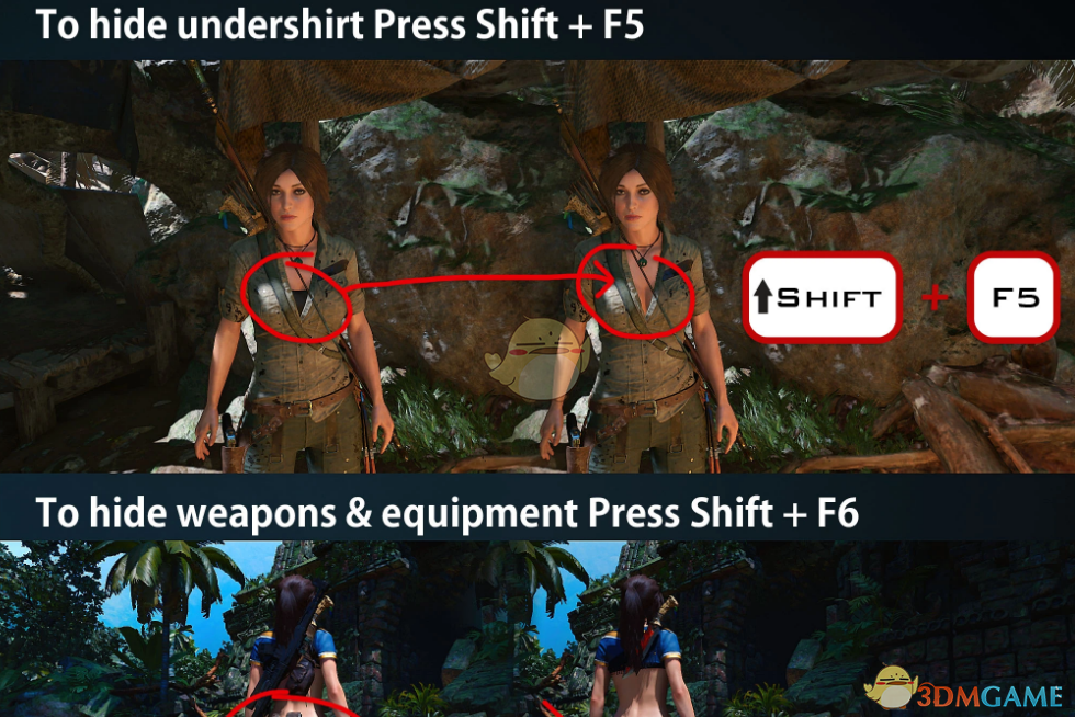 《古墓丽影：暗影》隐藏背心MOD