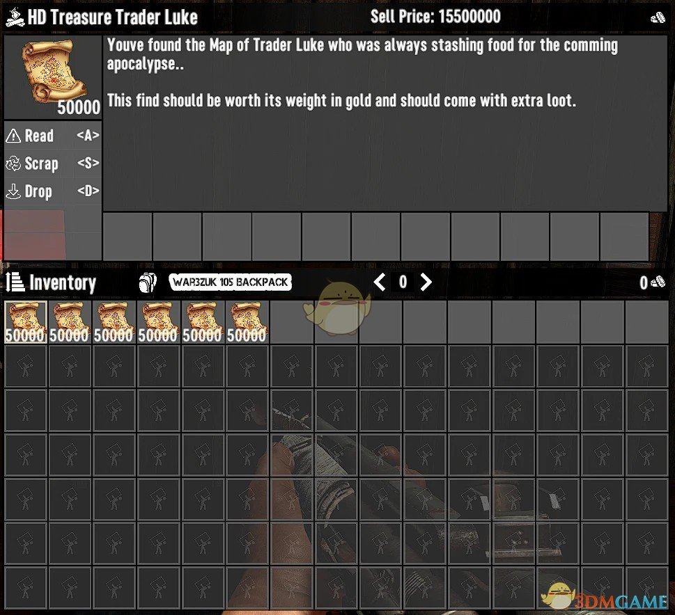 《七日杀》War3zuk宝藏地图A21MOD