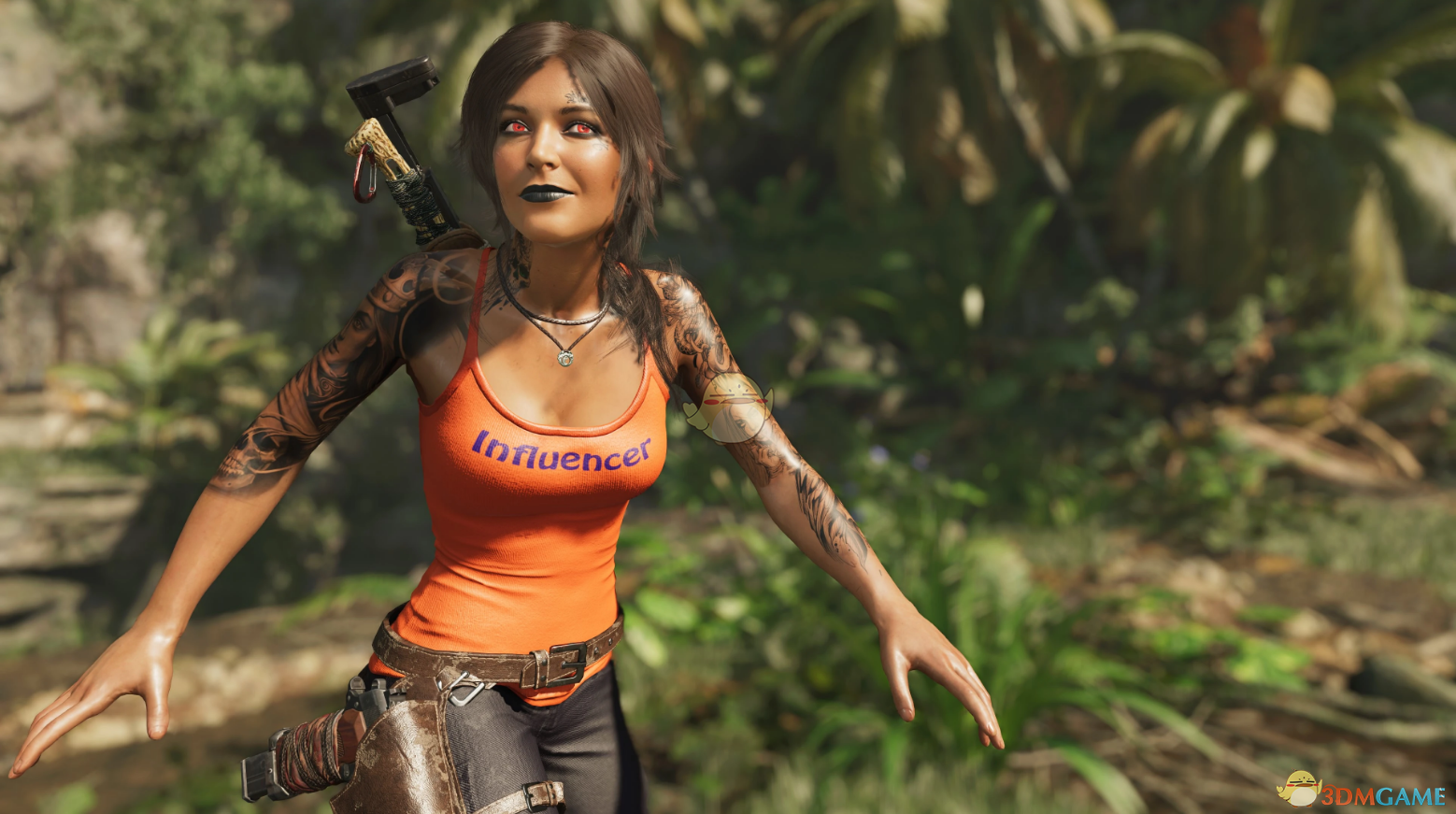 《古墓丽影：暗影》穿influencer背心的劳拉MOD
