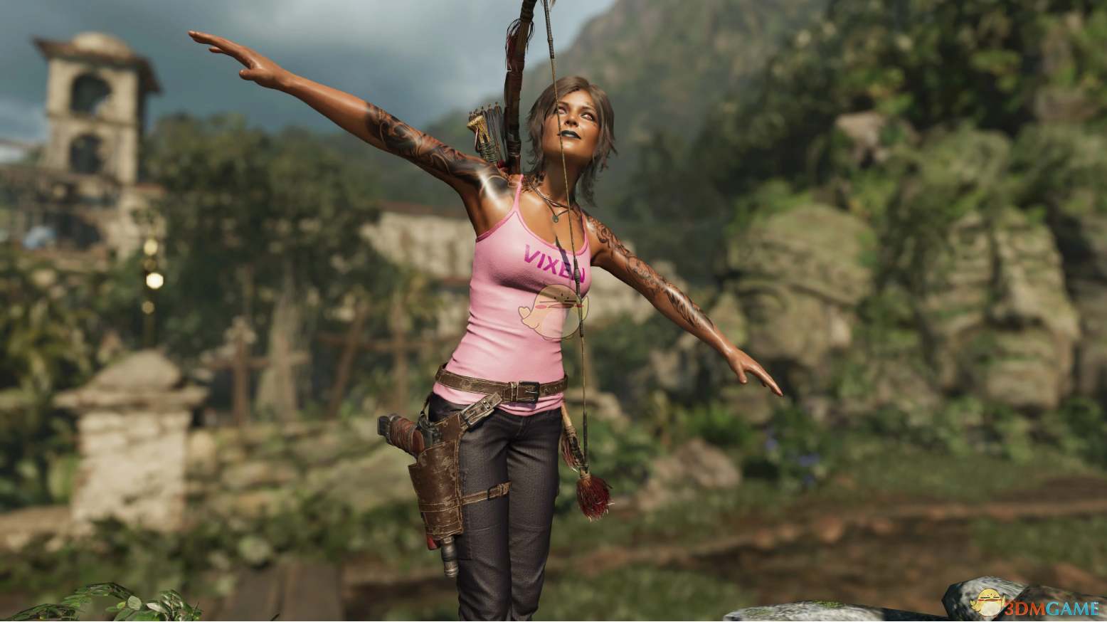 《古墓丽影：暗影》穿vixen背心的劳拉MOD