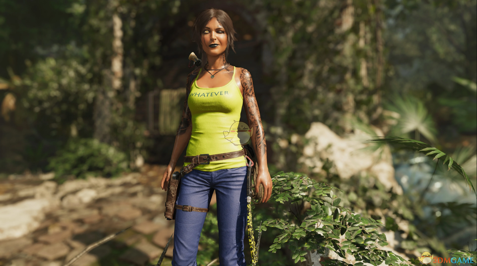 《古墓丽影：暗影》穿whatever背心的劳拉MOD