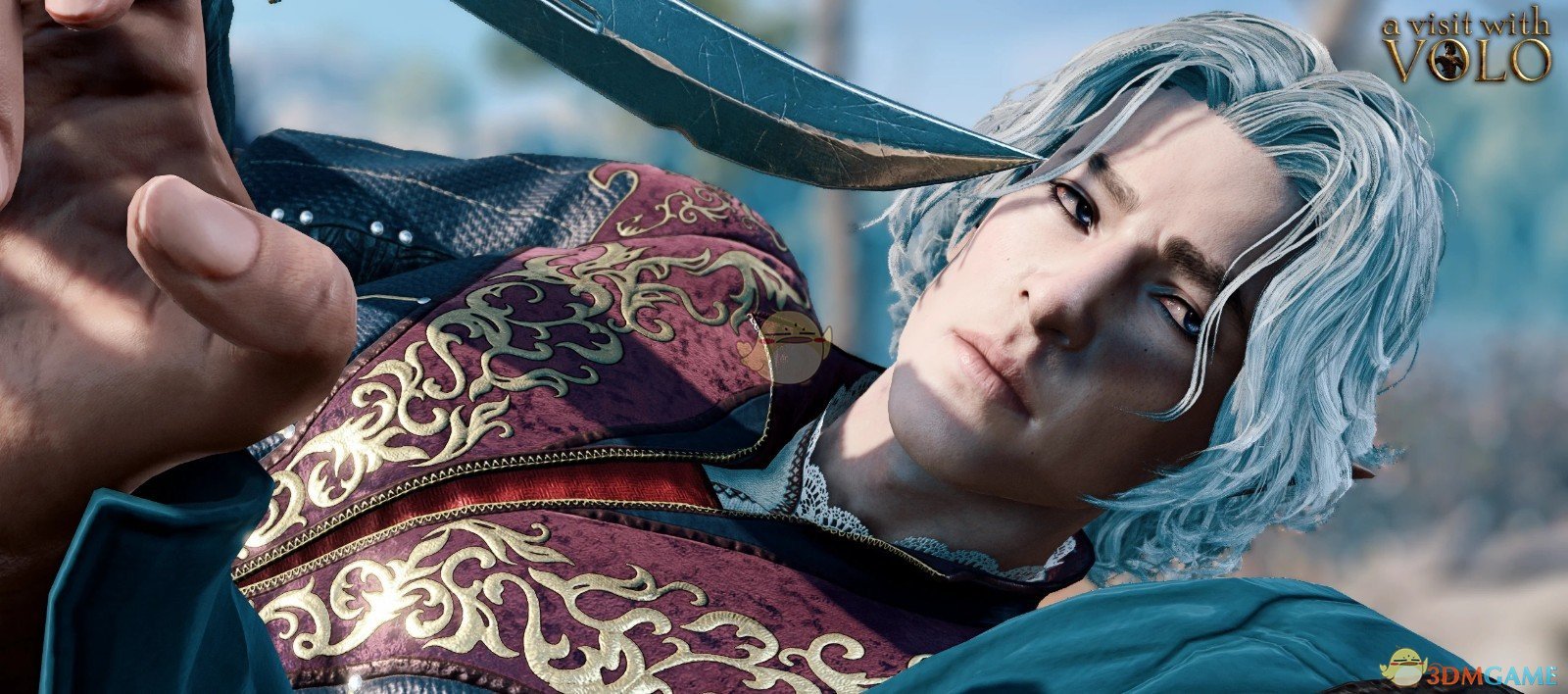 《博德之门3》拜访Volo-阿斯代伦重制外观MOD