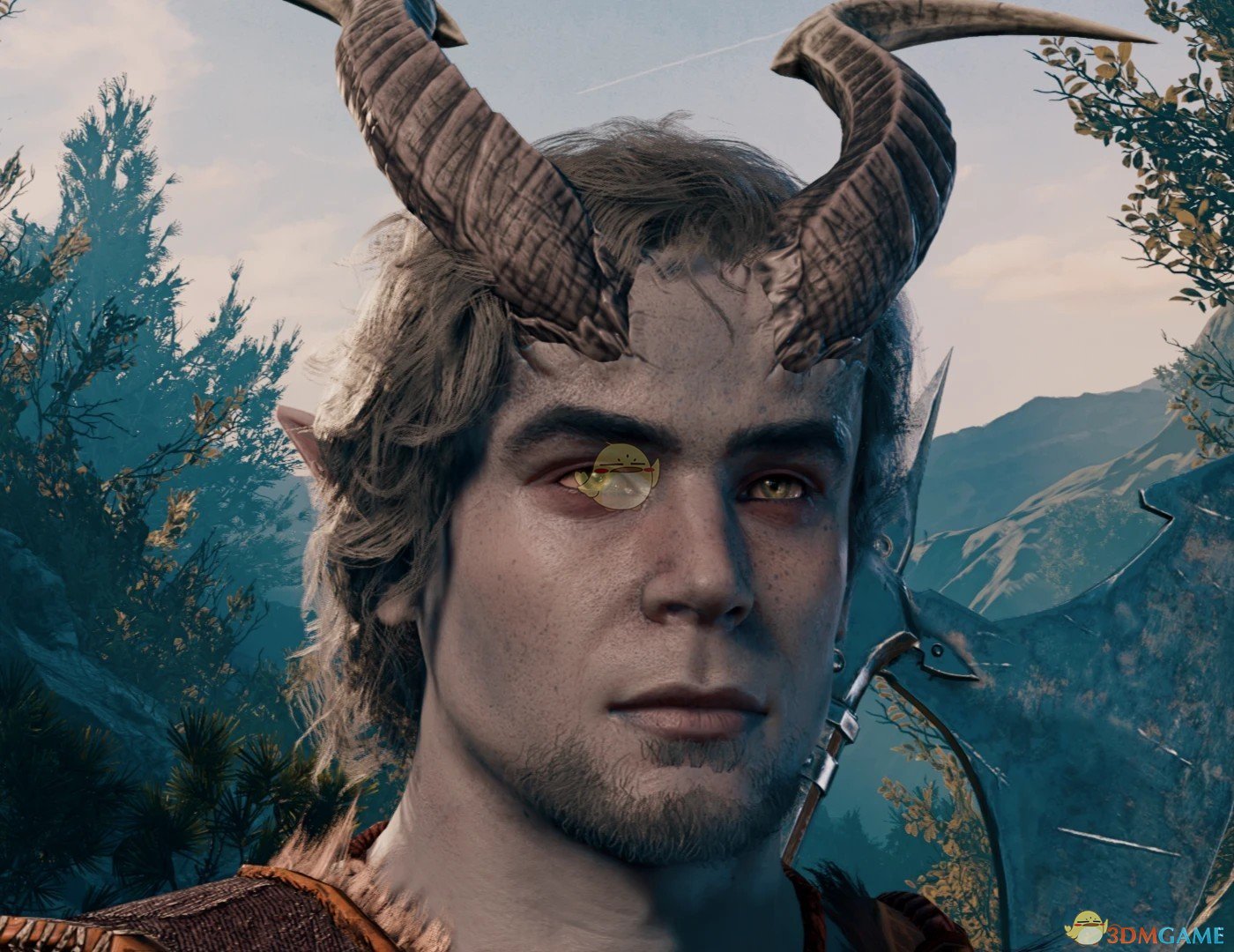 《博德之门3》提夫林头部F的替代皮肤MOD