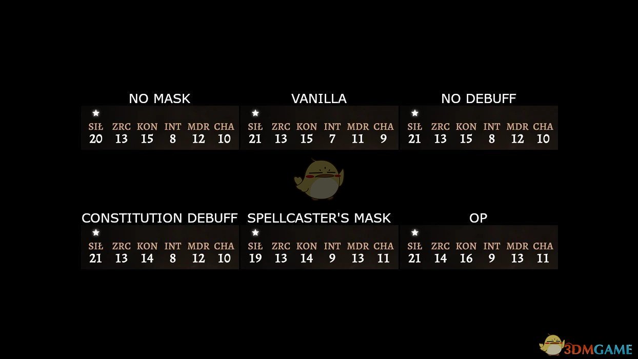 《博德之门3》恶魔叶面具-地狱军团-效果调整MOD