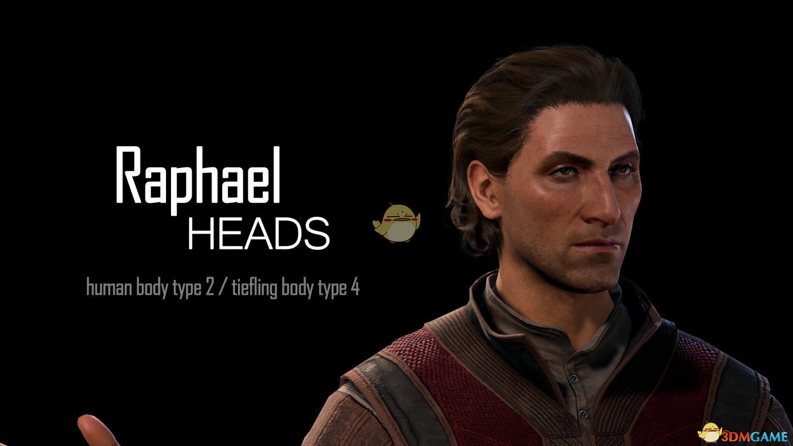 《博德之门3》拉斐尔头像MOD