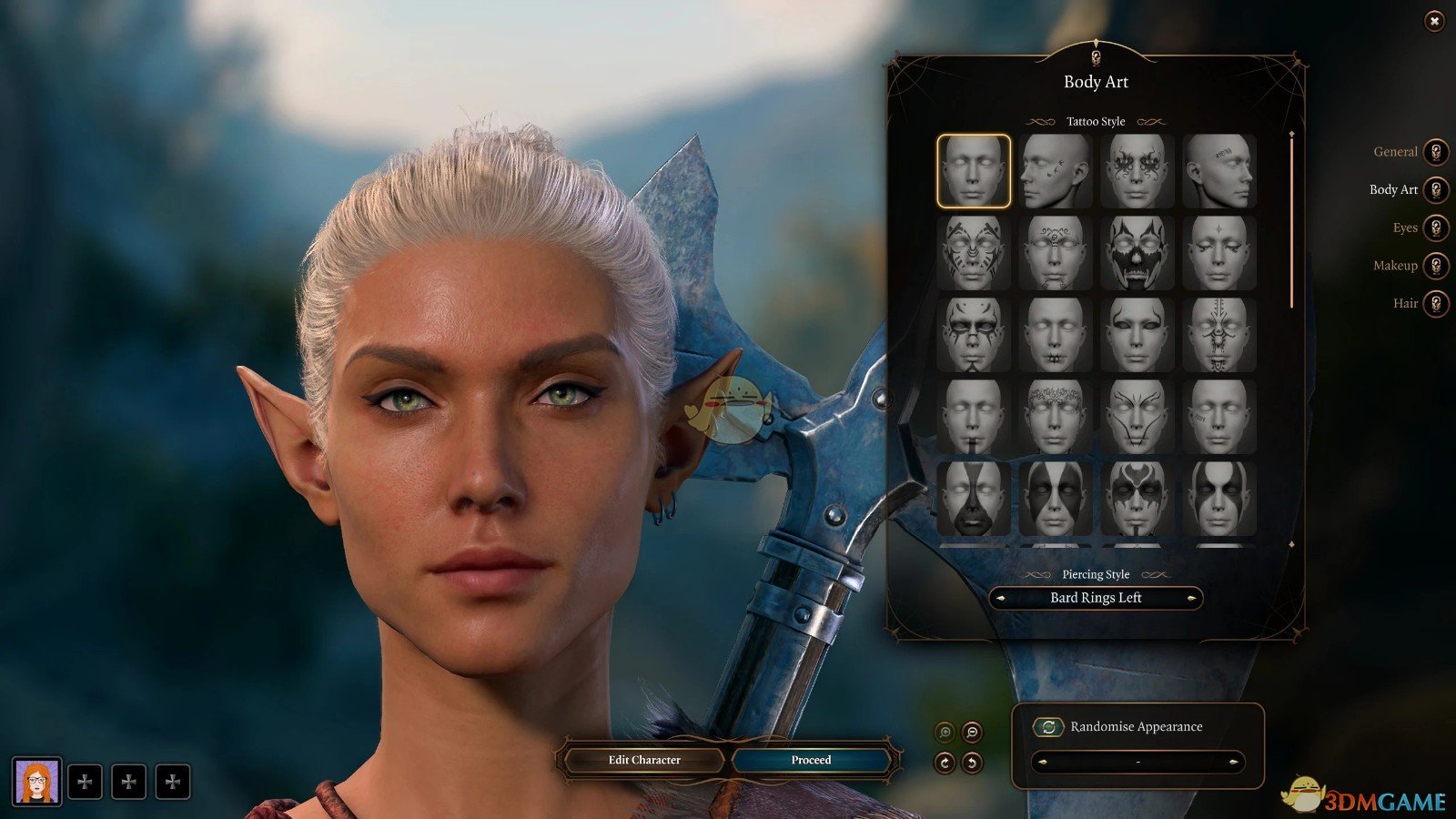 《博德之门3》简约穿刺套装MOD