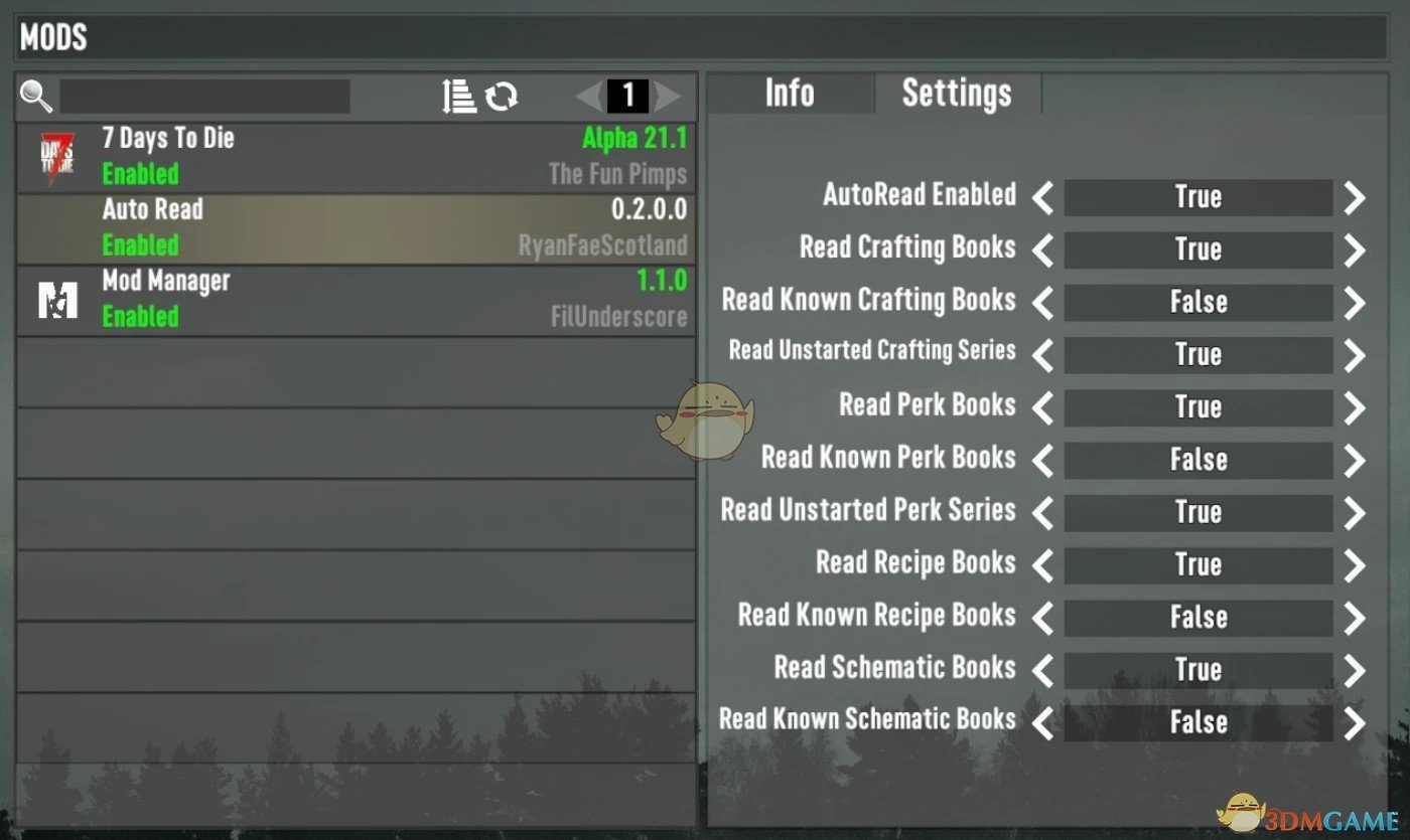 《七日杀》自动读取A21MOD
